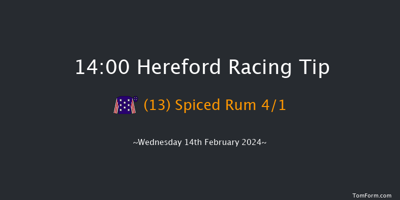 Hereford  14:00 Maiden Hurdle
(Class 4) 16f Mon 29th Jan 2024