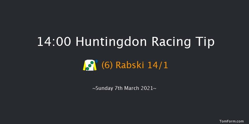 Thank You Roundwood Gin Novices' Hurdle (GBB Race) Huntingdon 14:00 Novices Hurdle (Class 4) 16f Thu 25th Feb 2021