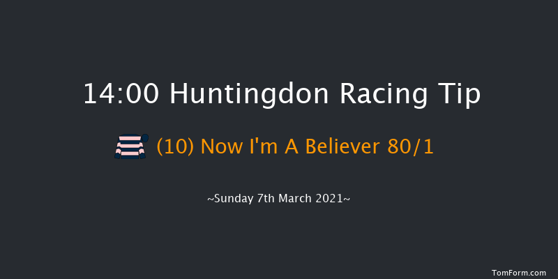 Thank You Roundwood Gin Novices' Hurdle (GBB Race) Huntingdon 14:00 Novices Hurdle (Class 4) 16f Thu 25th Feb 2021