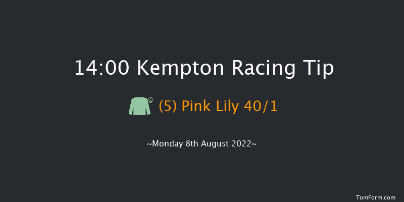 Kempton 14:00 Maiden (Class 4) 8f Wed 3rd Aug 2022