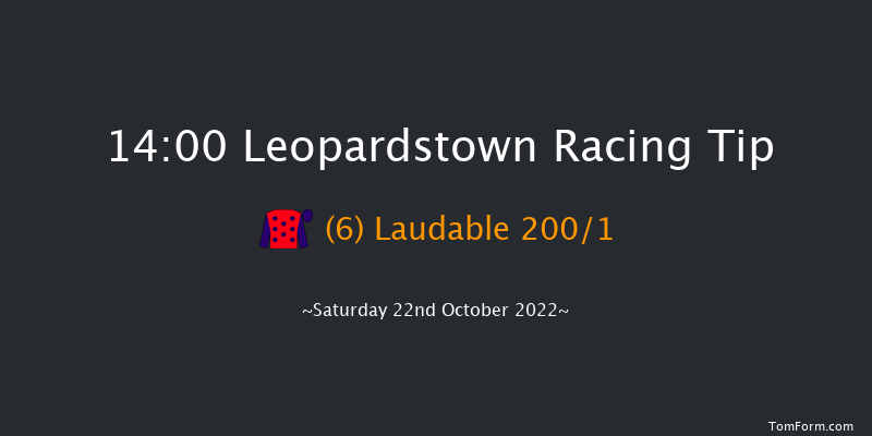 Leopardstown 14:00 Maiden 7f Sat 15th Oct 2022