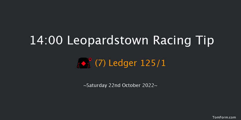 Leopardstown 14:00 Maiden 7f Sat 15th Oct 2022