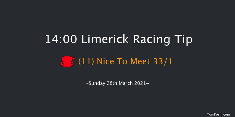 I.N.H. Stallion Owners EBF Maiden Hurdle (Div 2) Limerick 14:00 Maiden Hurdle 19f Sun 14th Mar 2021