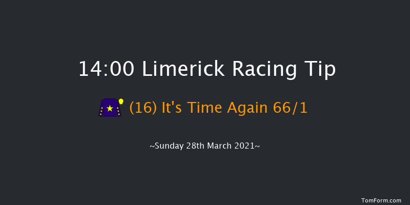 I.N.H. Stallion Owners EBF Maiden Hurdle (Div 2) Limerick 14:00 Maiden Hurdle 19f Sun 14th Mar 2021