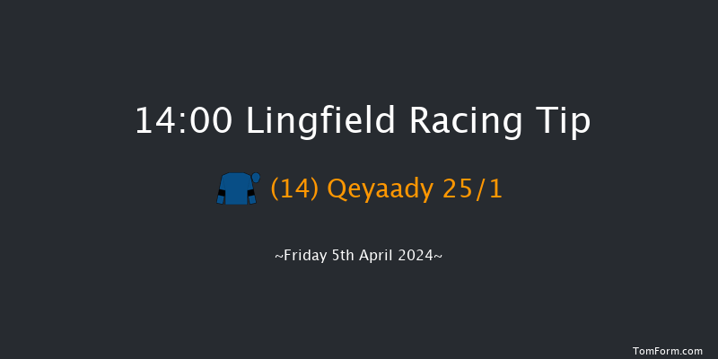 Lingfield  14:00 Handicap (Class 6) 12f Thu 4th Apr 2024