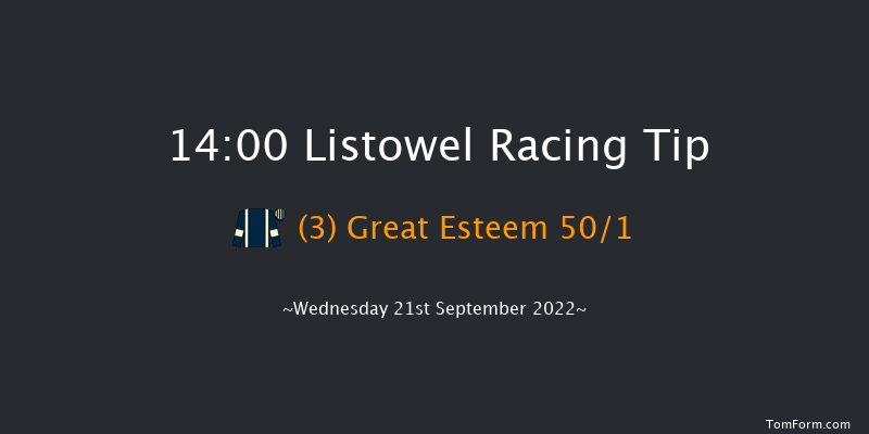 Listowel 14:00 Maiden Hurdle 16f Tue 20th Sep 2022