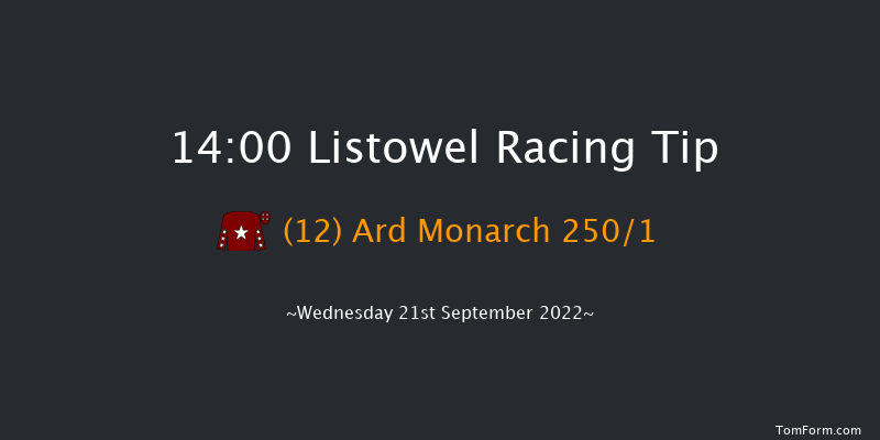 Listowel 14:00 Maiden Hurdle 16f Tue 20th Sep 2022