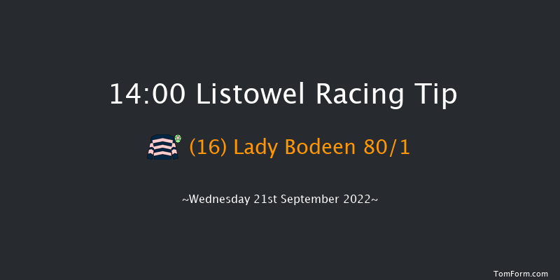 Listowel 14:00 Maiden Hurdle 16f Tue 20th Sep 2022