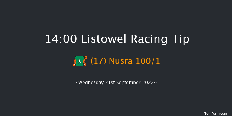 Listowel 14:00 Maiden Hurdle 16f Tue 20th Sep 2022