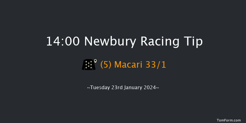 Newbury 14:00 Conditions
Hurdle (Class 3) 16f Sat 30th Dec 2023