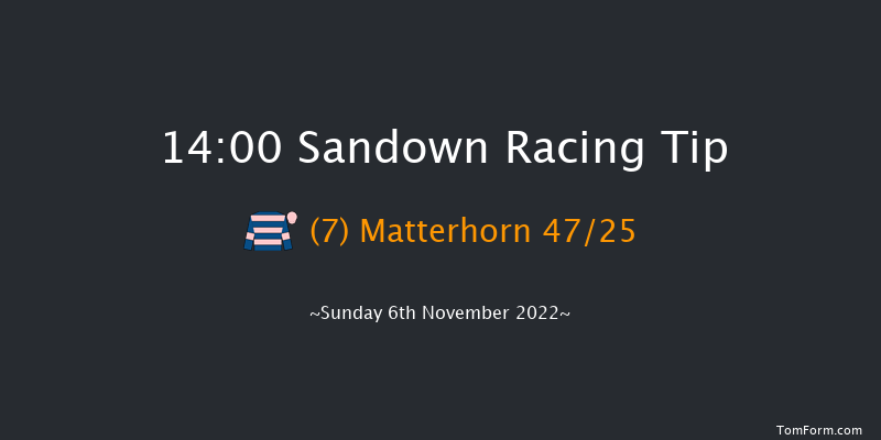 Sandown 14:00 Maiden Hurdle (Class 4) 16f Wed 14th Sep 2022