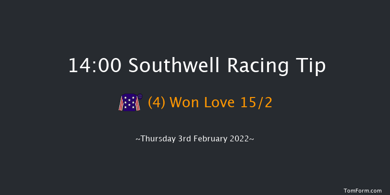 Southwell 14:00 Handicap (Class 6) 6f Thu 27th Jan 2022