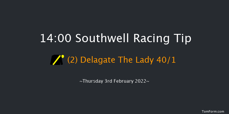 Southwell 14:00 Handicap (Class 6) 6f Thu 27th Jan 2022