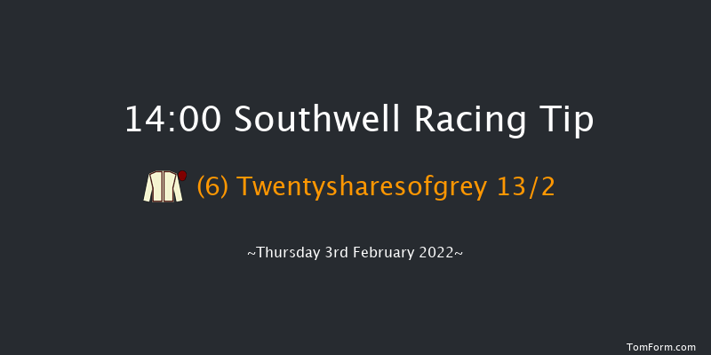 Southwell 14:00 Handicap (Class 6) 6f Thu 27th Jan 2022