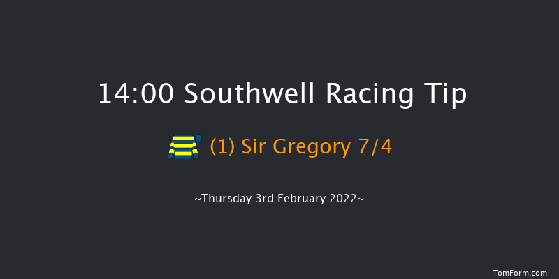 Southwell 14:00 Handicap (Class 6) 6f Thu 27th Jan 2022