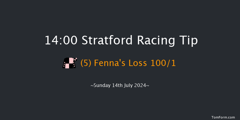 Stratford  14:00 Handicap Hurdle (Class 5)
19f Tue 2nd Jul 2024