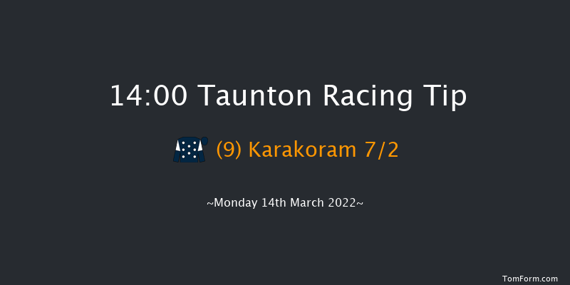 Taunton 14:00 Handicap Hurdle (Class 5) 19f Thu 3rd Mar 2022