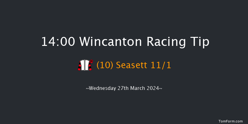 Wincanton  14:00
Handicap Hurdle (Class 4) 21f Thu 7th Mar 2024