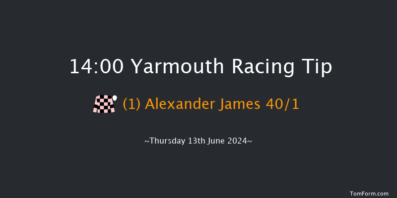 Yarmouth  14:00 Handicap
(Class 6) 7f Wed 12th Jun 2024