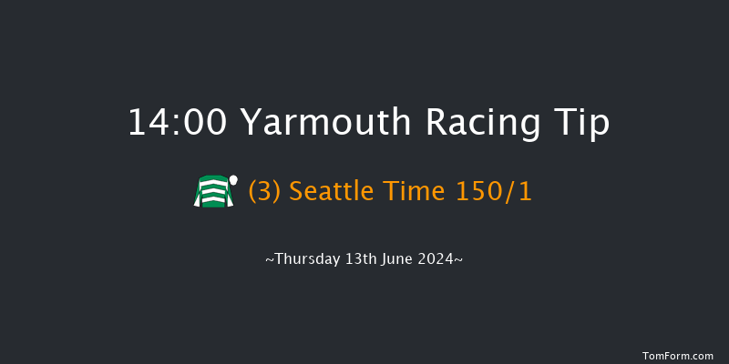 Yarmouth  14:00 Handicap
(Class 6) 7f Wed 12th Jun 2024