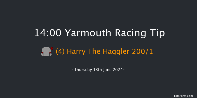 Yarmouth  14:00 Handicap
(Class 6) 7f Wed 12th Jun 2024