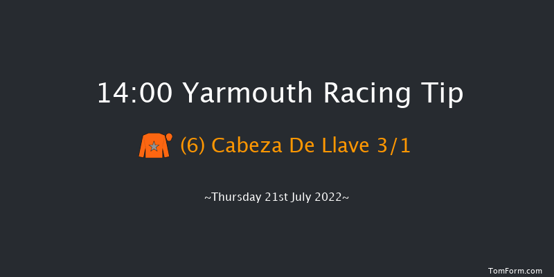 Yarmouth 14:00 Handicap (Class 6) 6f Wed 13th Jul 2022