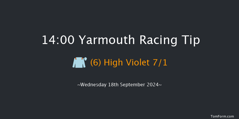 Yarmouth  14:00 Handicap (Class 5) 6f  Tue 17th Sep 2024