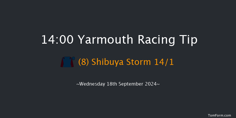 Yarmouth  14:00 Handicap (Class 5) 6f  Tue 17th Sep 2024