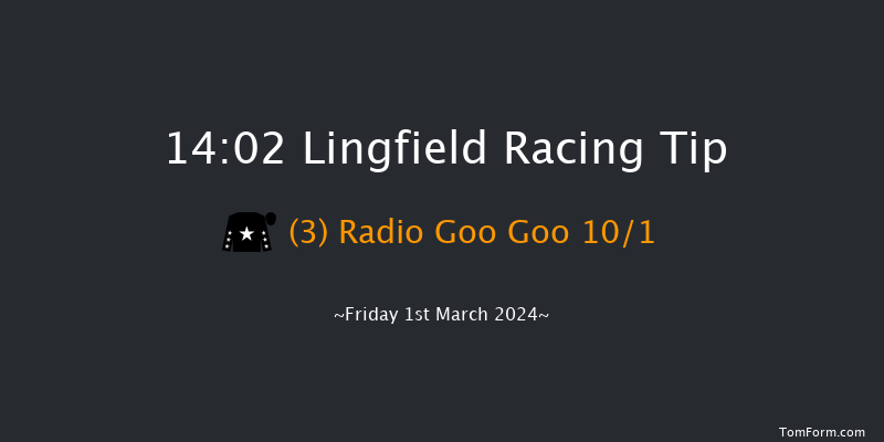 Lingfield  14:02 Handicap
(Class 2) 7f Fri 23rd Feb 2024