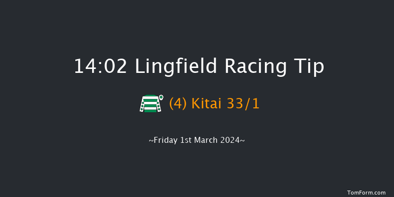 Lingfield  14:02 Handicap
(Class 2) 7f Fri 23rd Feb 2024