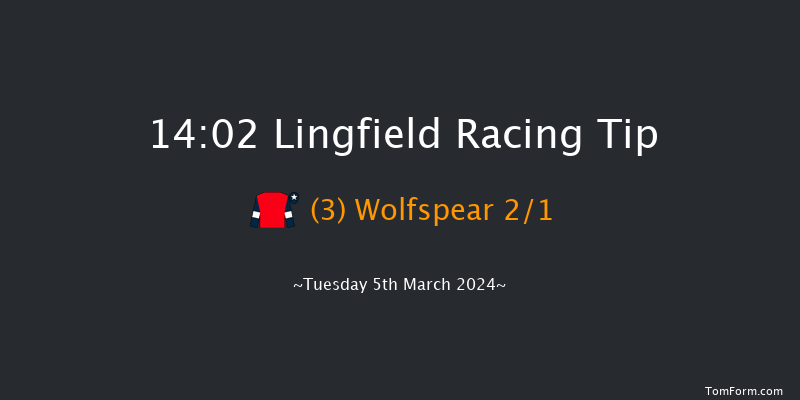 Lingfield  14:02 Handicap
Hurdle (Class 4) 20f Fri 1st Mar 2024