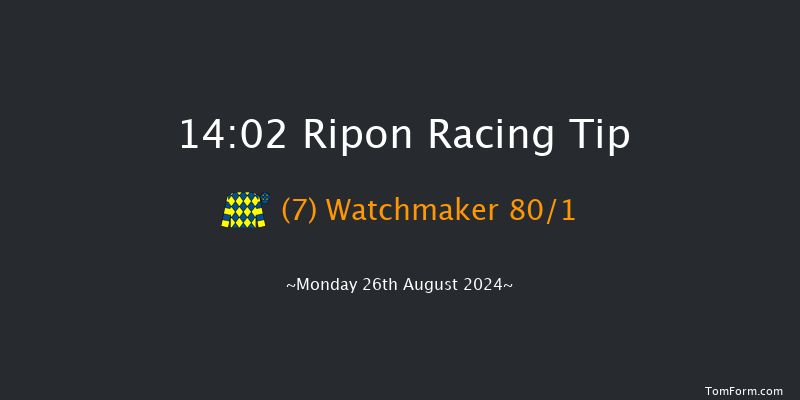 Ripon  14:02 Maiden (Class 4) 6f Mon 8th Jul 2024