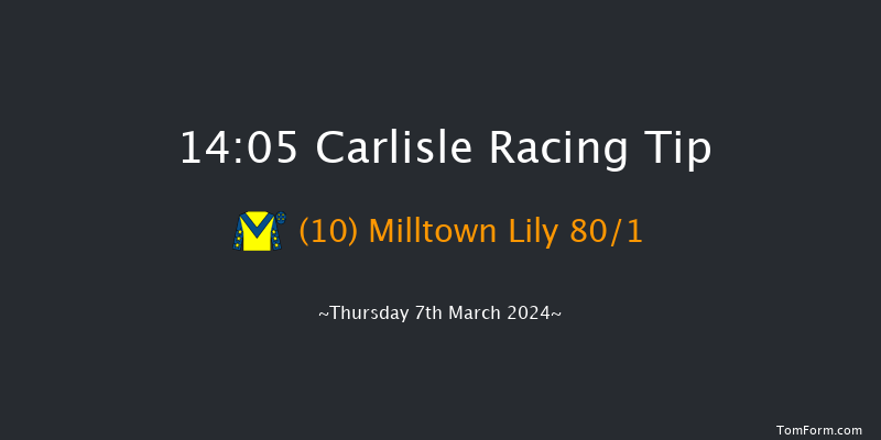 Carlisle  14:05 Handicap Hurdle (Class 4)
19f Mon 19th Feb 2024