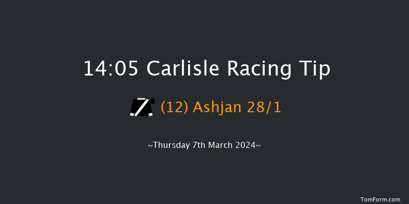 Carlisle  14:05 Handicap Hurdle (Class 4)
19f Mon 19th Feb 2024