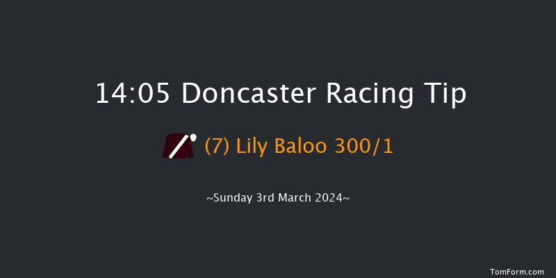 Doncaster  14:05 Novices Hurdle (Class 3)
19f Sat 2nd Mar 2024