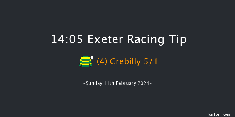 Exeter  14:05 Maiden Chase (Class
2) 19f Wed 31st Jan 2024