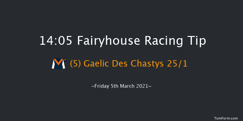 Fairyhouse/Dunboyne Castle Afternoon Tea Maiden Hurdle (Div 2) Fairyhouse 14:05 Maiden Hurdle 16f Sat 27th Feb 2021