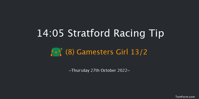 Stratford 14:05 Maiden Hurdle (Class 4) 22f Sat 15th Oct 2022