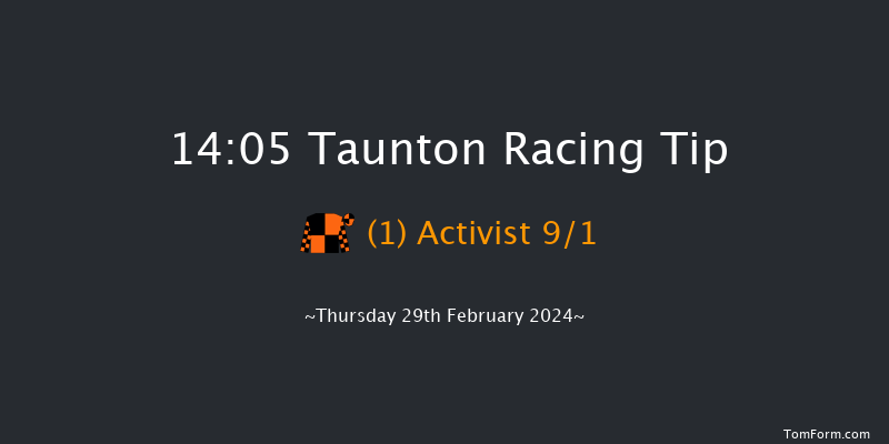 Taunton  14:05 Handicap Hurdle (Class 5)
19f Tue 20th Feb 2024