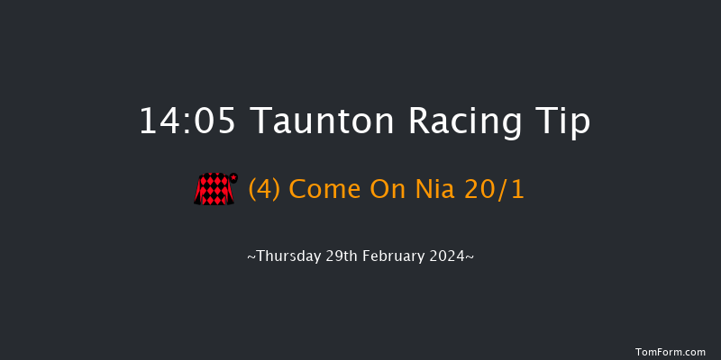 Taunton  14:05 Handicap Hurdle (Class 5)
19f Tue 20th Feb 2024