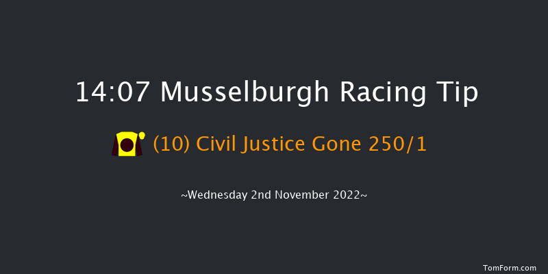 Musselburgh 14:07 Maiden Hurdle (Class 4) 16f Mon 10th Oct 2022