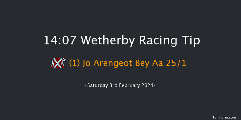 Wetherby  14:07 Maiden Hurdle
(Class 4) 20f Thu 25th Jan 2024