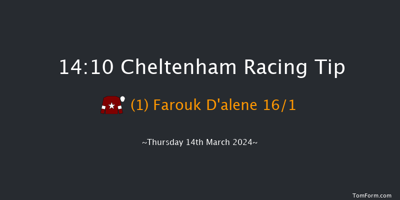 Cheltenham  14:10 Handicap Hurdle (Class 1)
24f Wed 13th Mar 2024