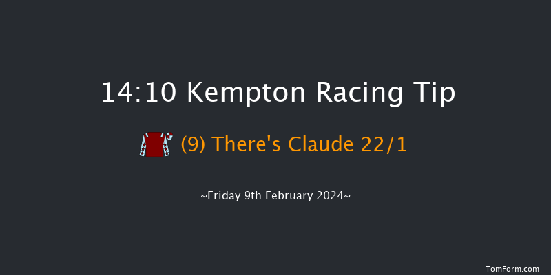 Kempton  14:10 Maiden Hurdle (Class
4) 21f Wed 7th Feb 2024