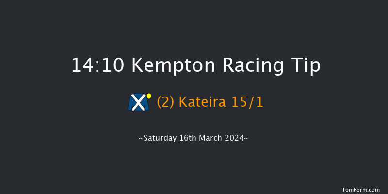 Kempton  14:10 Handicap Hurdle (Class 2)
21f Wed 13th Mar 2024