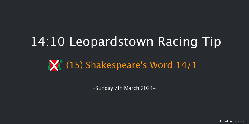 Donohoe Marquees Maiden Hurdle Leopardstown 14:10 Maiden Hurdle 20f Sun 7th Feb 2021