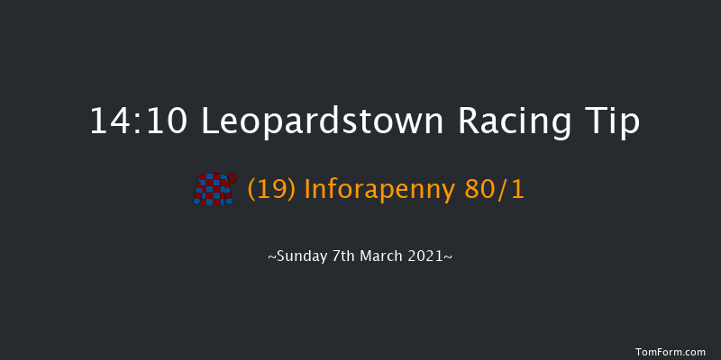 Donohoe Marquees Maiden Hurdle Leopardstown 14:10 Maiden Hurdle 20f Sun 7th Feb 2021