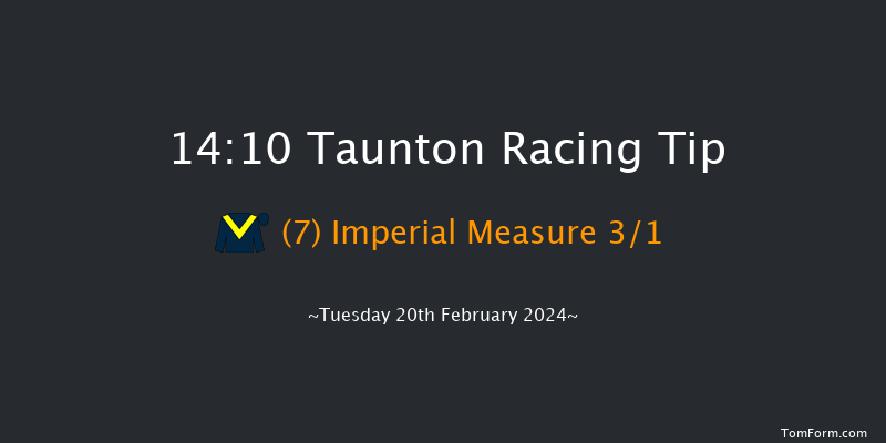 Taunton  14:10 Handicap
Hurdle (Class 5) 19f Tue 6th Feb 2024