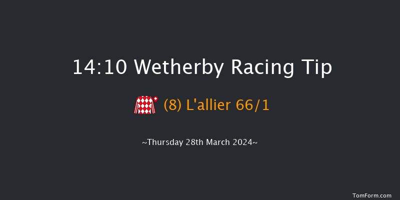 Wetherby  14:10 Maiden Hurdle
(Class 4) 16f Tue 19th Mar 2024