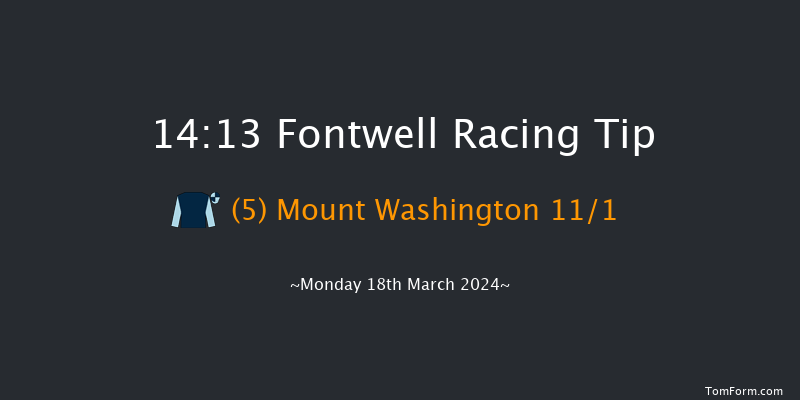 Fontwell  14:13 Maiden Hurdle
(Class 4) 18f Wed 14th Feb 2024